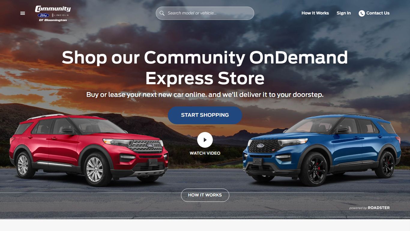 Community OnDemand Express Store | Community Ford Lincoln of Bloomington